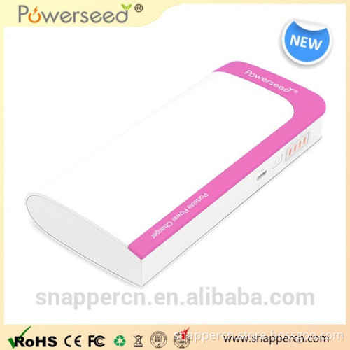 2017 Aluminum 18650 USB Battery Portable Power Bank 12000mAh